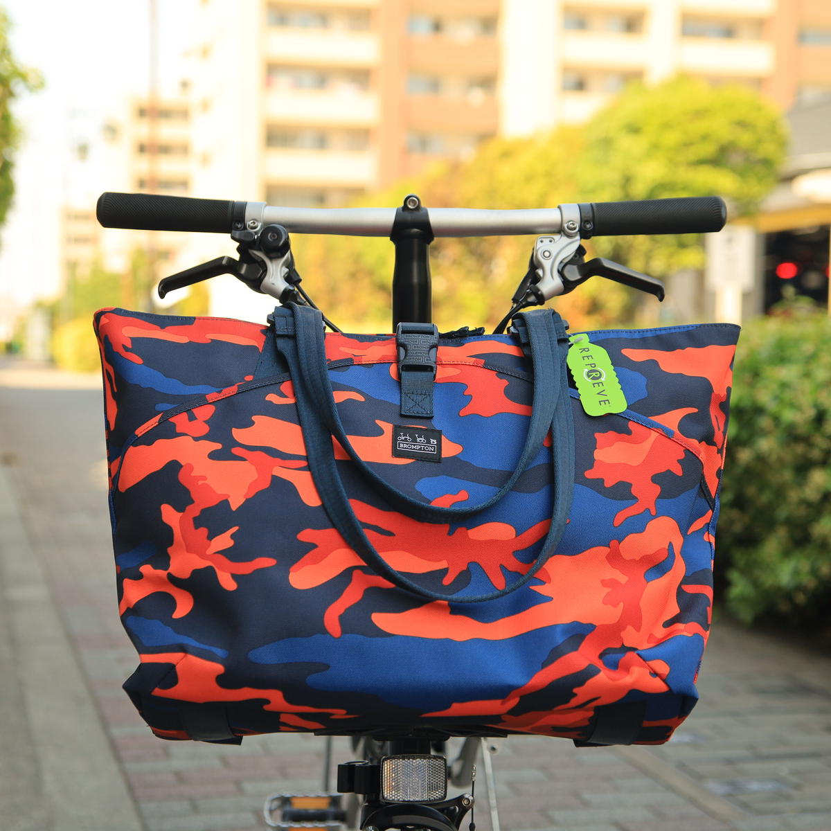 BROMPTON フロントバッグ/ハンドルバッグ トートバッグ CAMO 20L