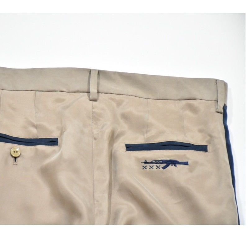 Black Weirdos / Saddam Bowling Pants / (Beige)...