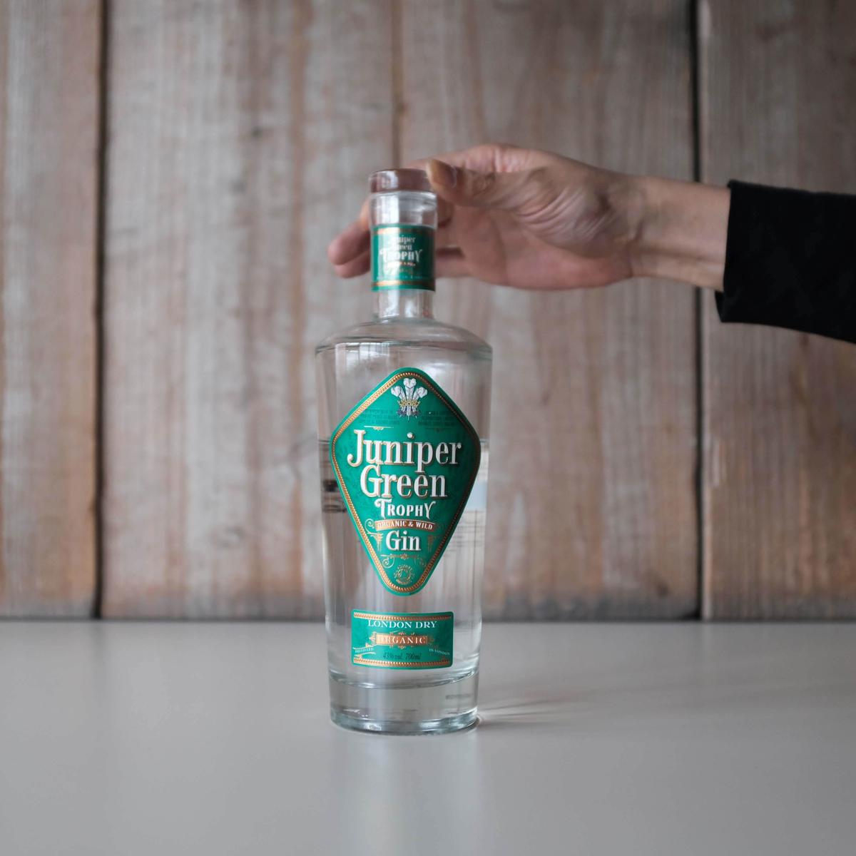 ORGANIC JUNIPER GREEN TROPHY GIN GIN BOTTLE SHOP