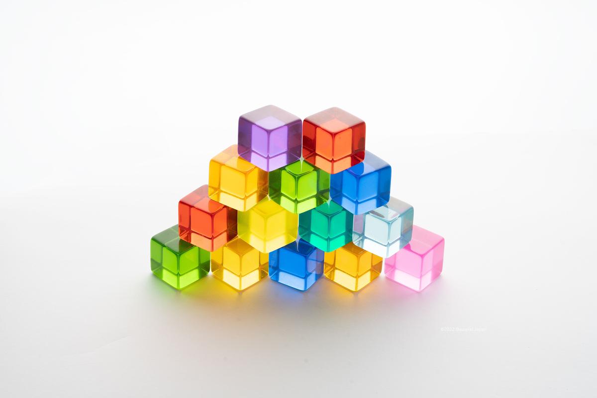 【BAUSPIEL】ルーセントキューブ 20PCS | MotherMoon Shop