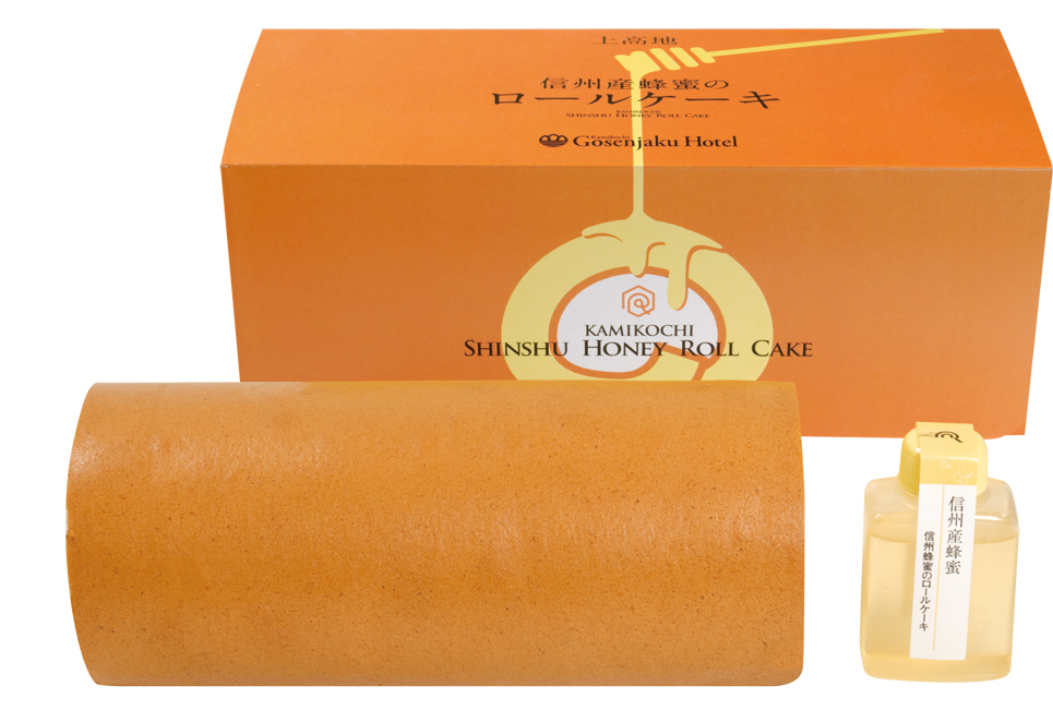 信州蜂蜜ロールケーキ Kam Gift Gallery Gosenjaku