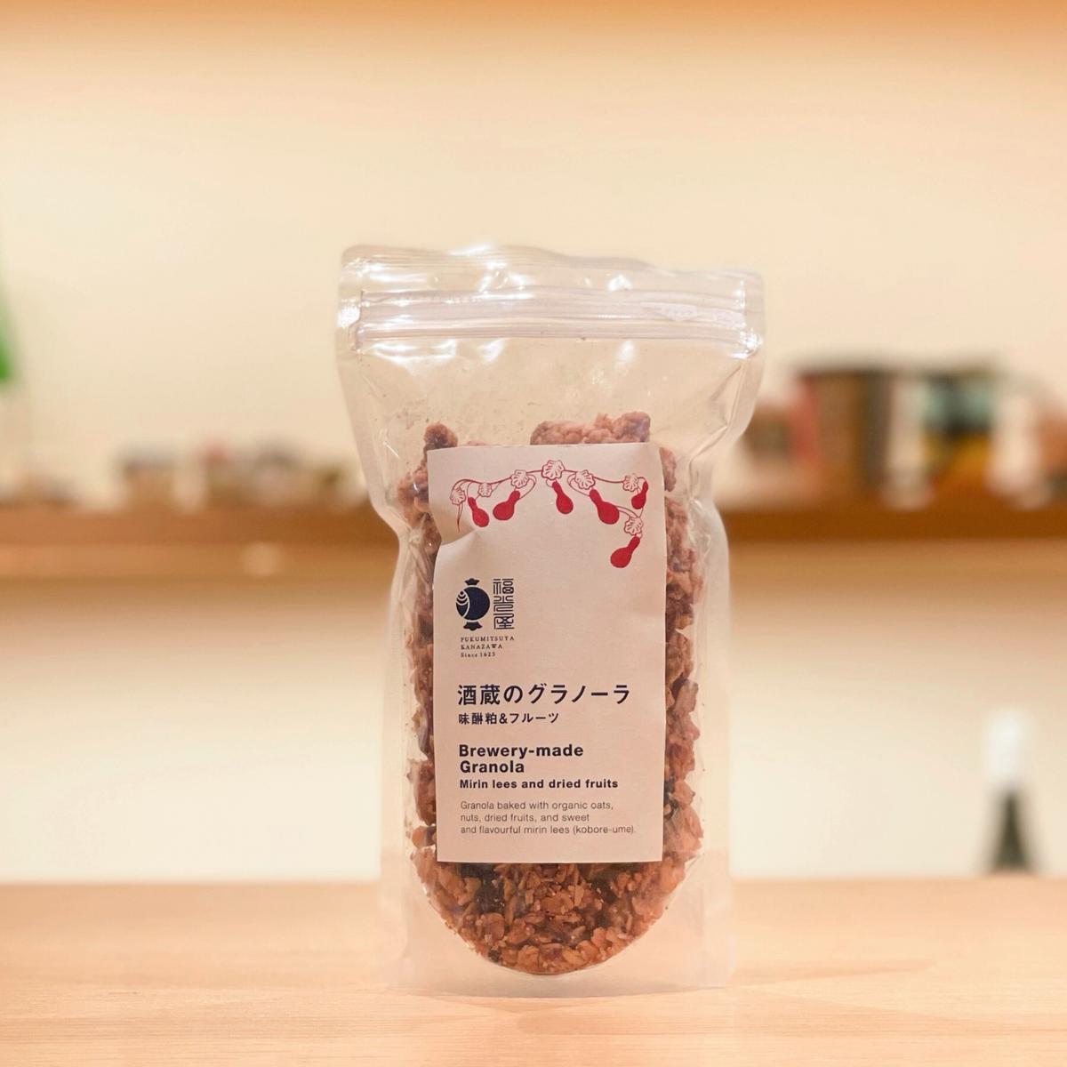 酒蔵のグラノーラ 味醂粕 フルーツ Sake Shop 福光屋 酒蔵のグラノーラ 味醂粕 フルーツ Sake Shop 福光屋