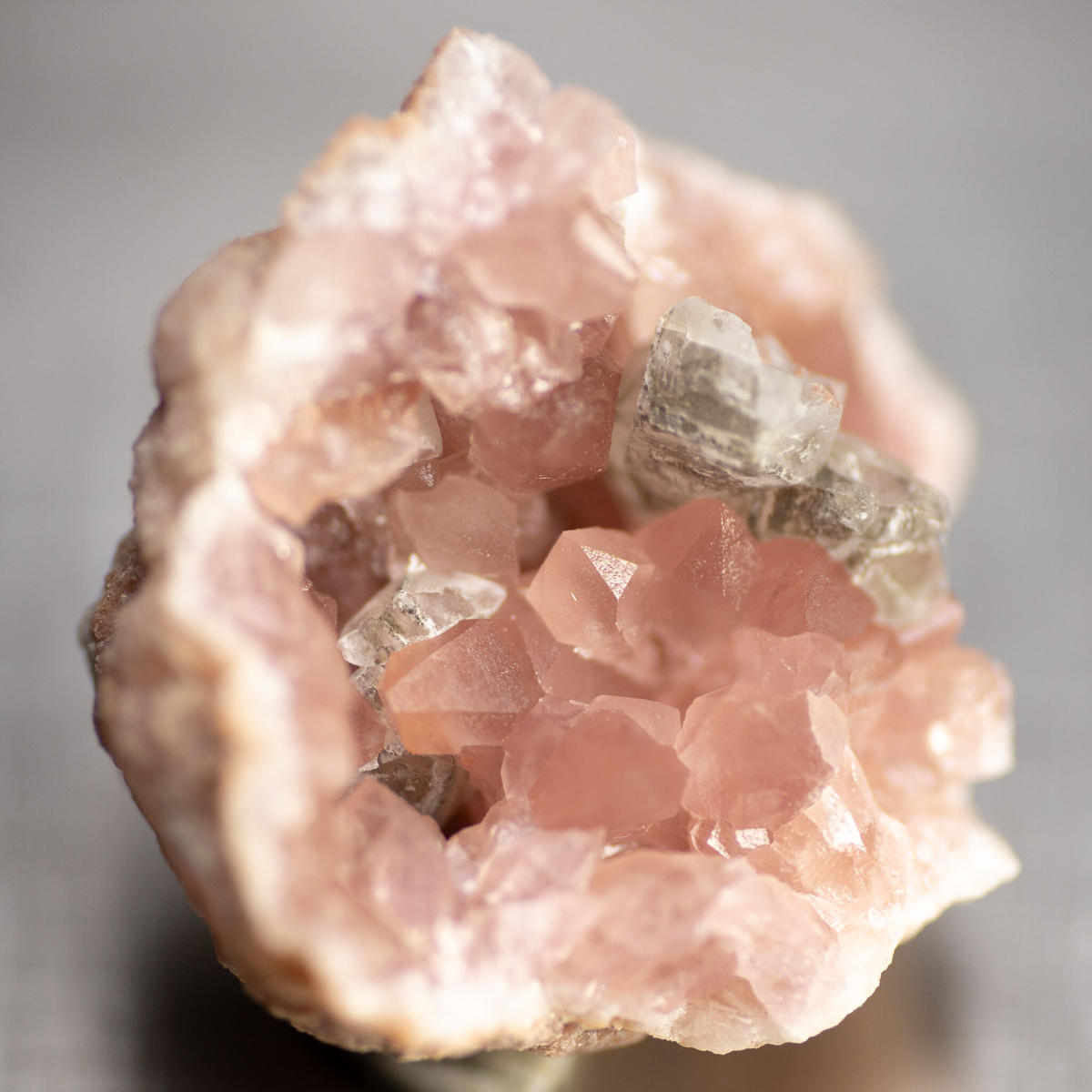 ラッピング不可】 ピンクアメジスト 月 妖精 ファアリー ジオード