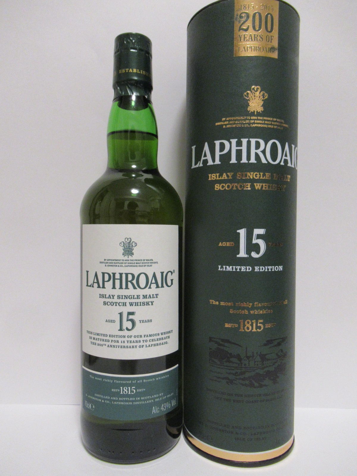 Laphroaig 15y 200周年記念ボトル | MALT HOUSE NMKK