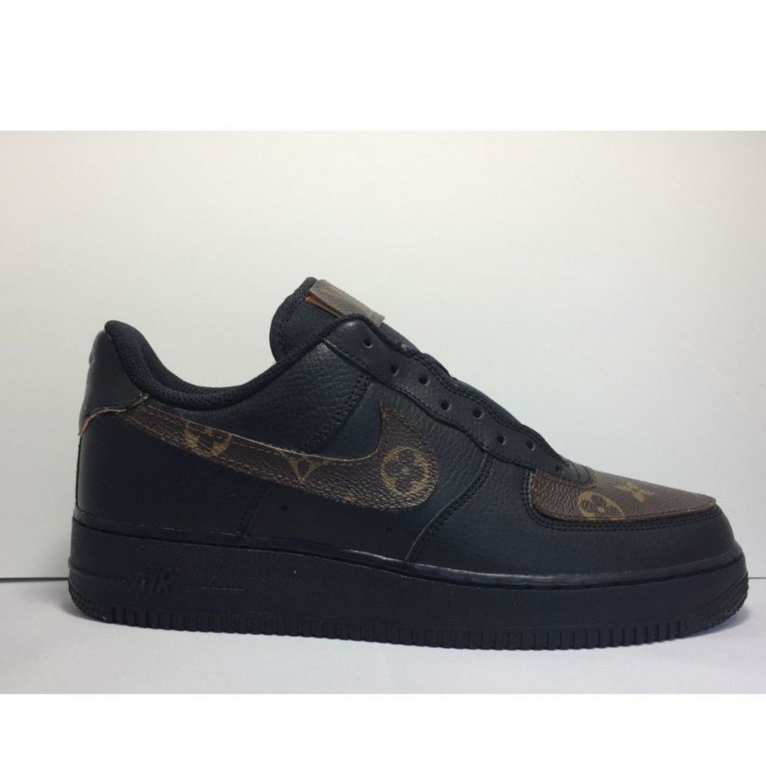 AIR FORCE1 LV CUSTOM BLACK | SicK.Co CUSTOM