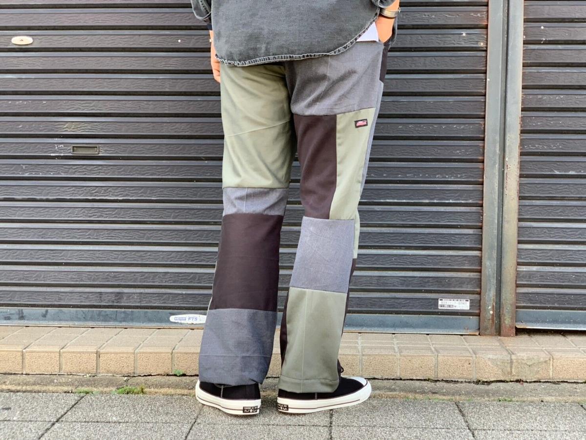 ポンパドー ビター nasngwam 再構築 パンツ scab blackmeans