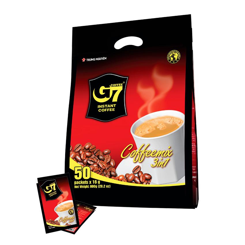 G7 3in1 instant coffee(Bag 50sachets) カフェ・オ・レタイ...