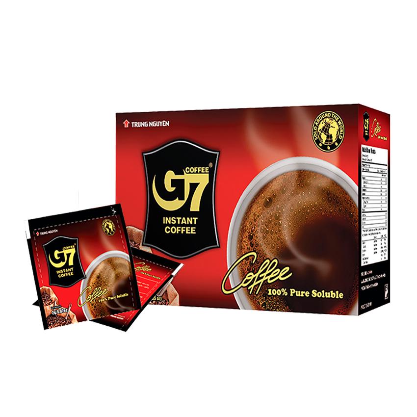 G7 Black instant coffee(Box 15 sachets) ブラック15個...