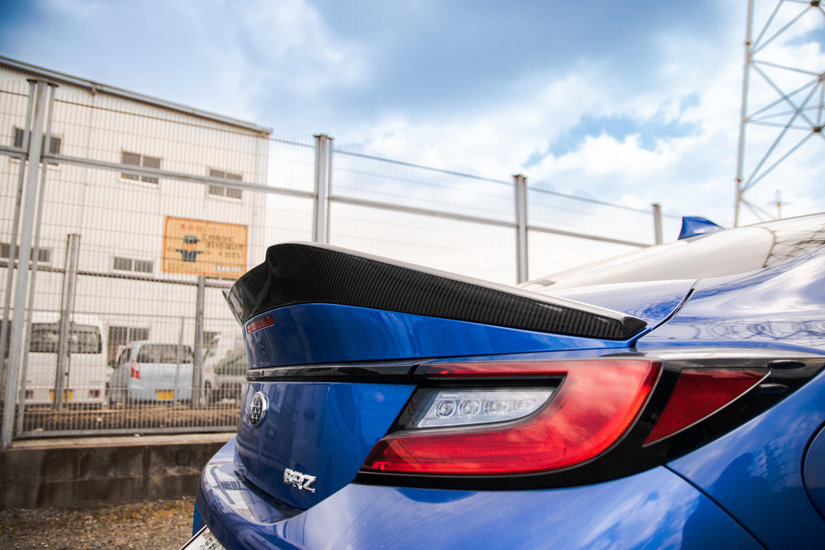 86 BRZ GRトランクスポイラー WRブルー塗装済み