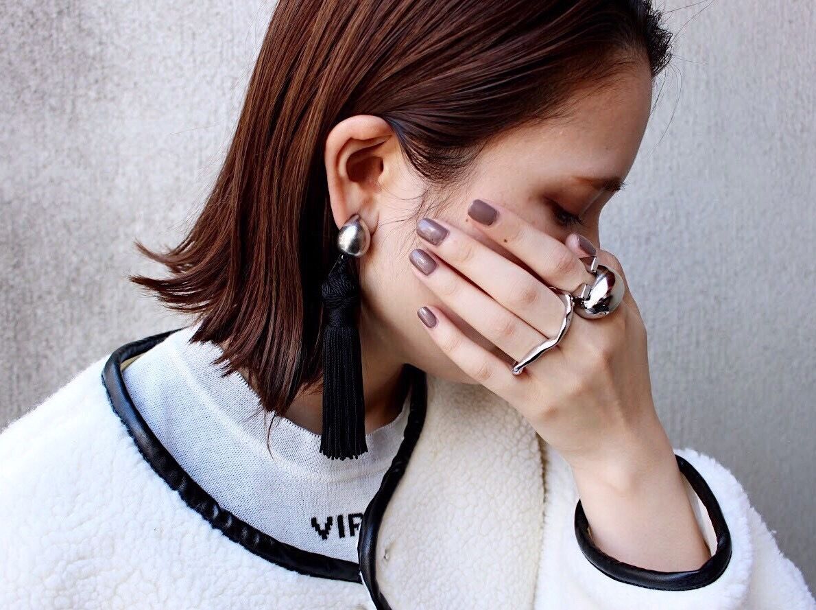 Tassel knot earing ［Limited］ | Soierie WEB STORE