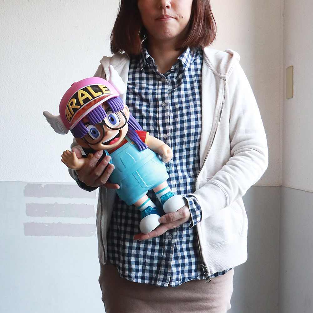 ドクタースランプ アラレちゃん 則巻アラレ どデカ ソフビ フィギュア Sojiji B