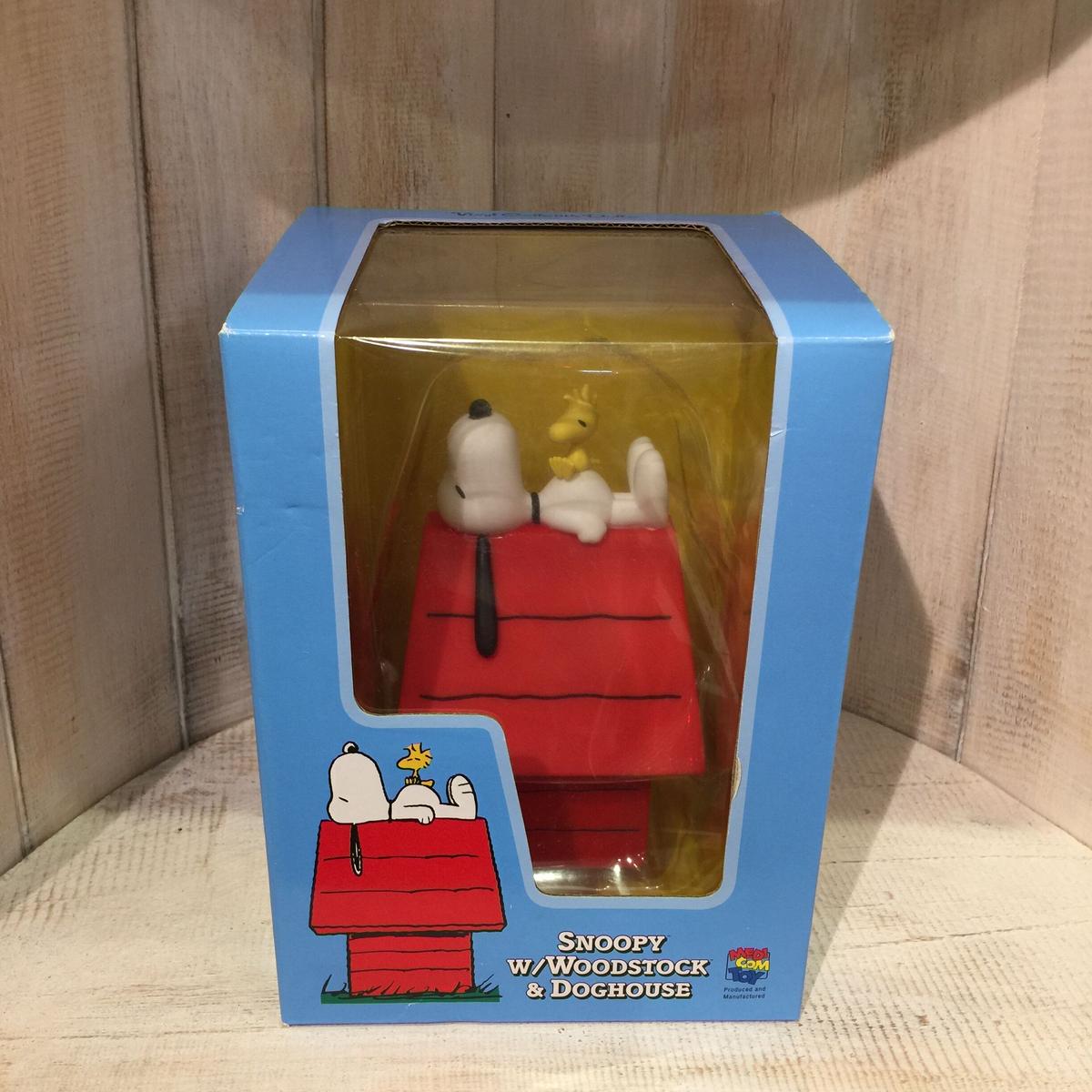 スヌーピー ウッドストック ドッグハウス 犬小屋 メディコムトイ