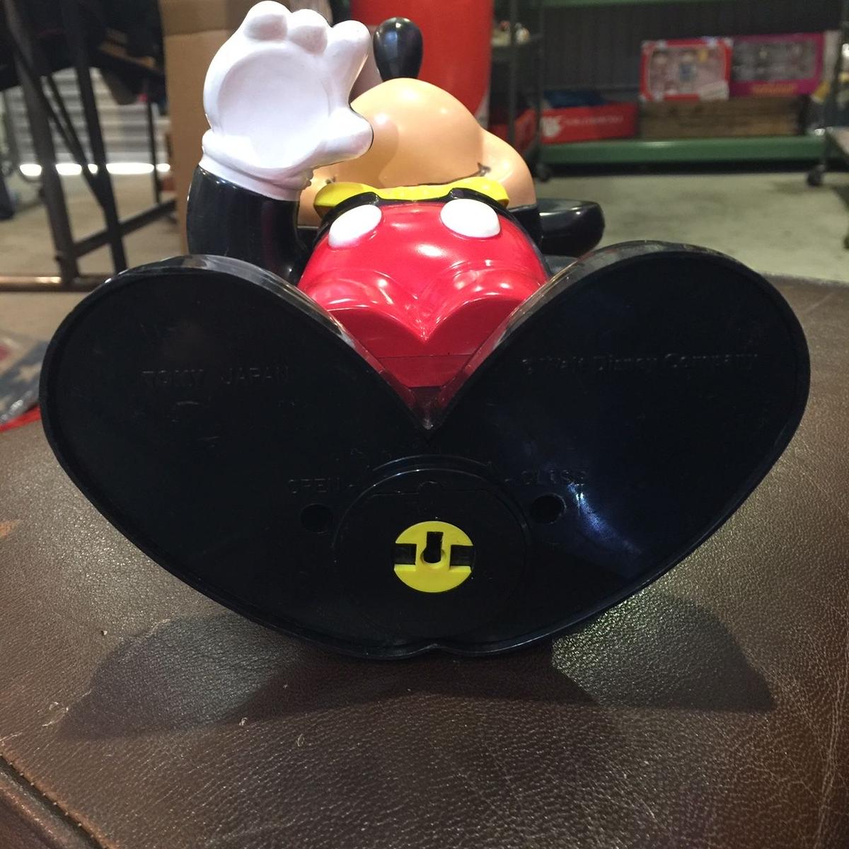 ディズニーレトロ アンティーク ミッキー 貯金箱 Sojiji Base Garage