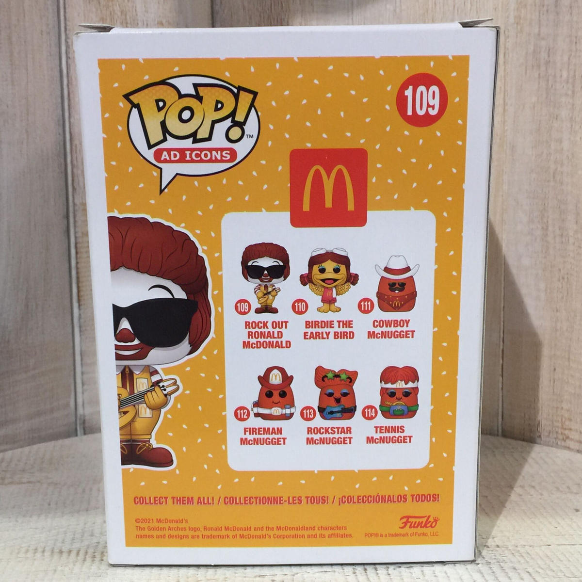 マクドナルド Funko Pop ドナルド マクドナルド ロナルド Rock Out R