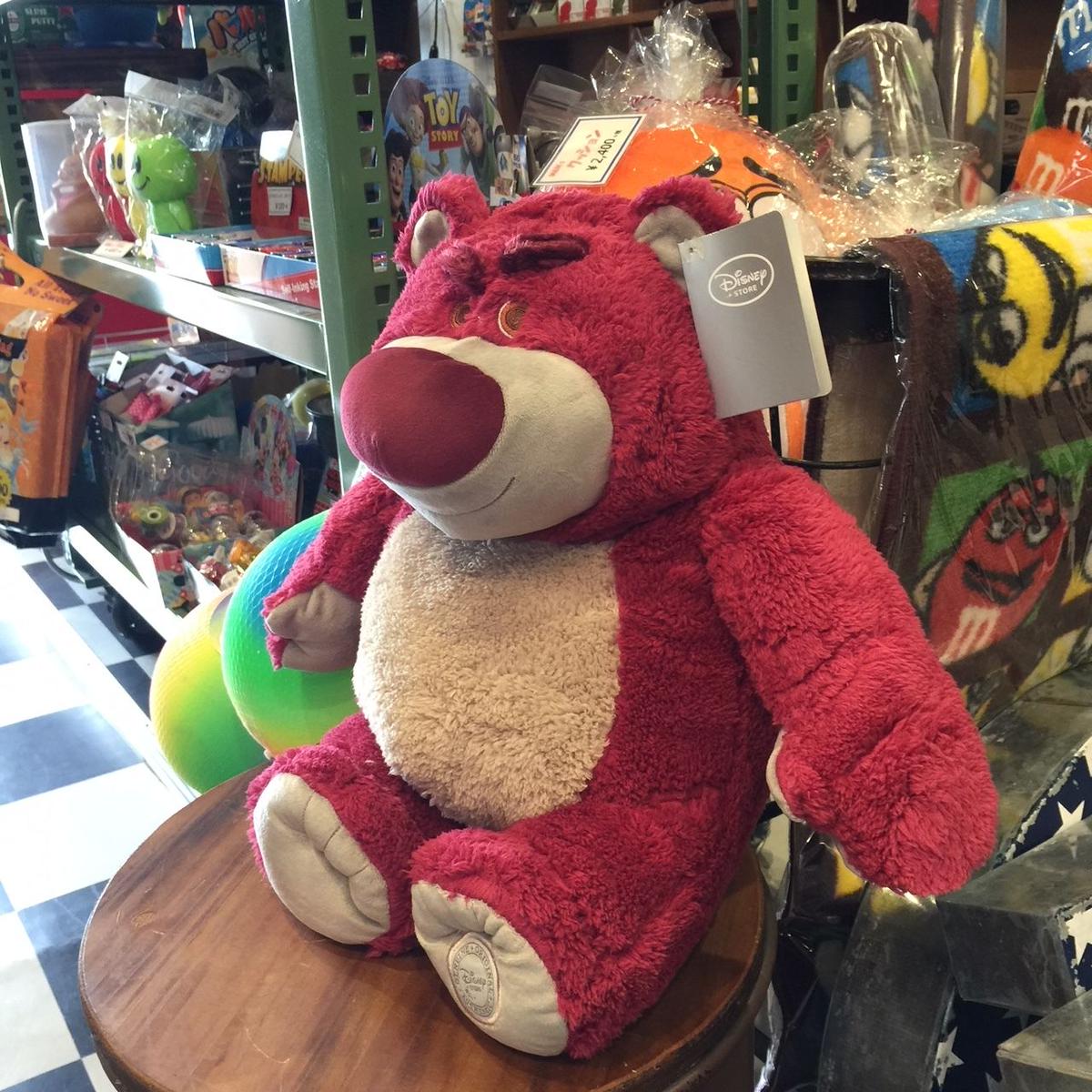 ディズニーピクサートイストーリー ロッツォ ハグベア イチゴの香りの ぬいぐるみ 45cm