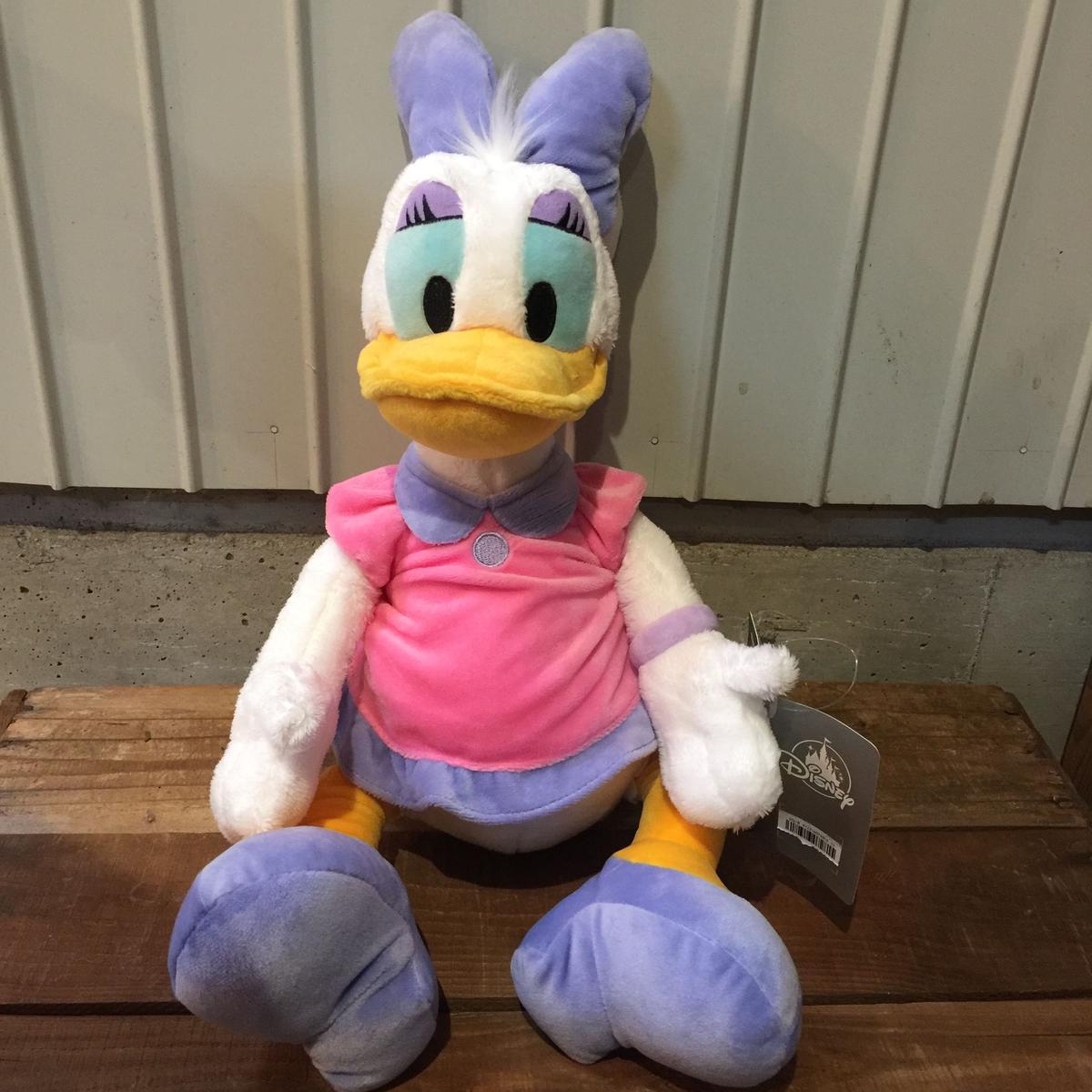 Disney Daisy Duck ディズニー デイジー ダック Plush Doll はらばい ぬいぐるみ クッション 抱きまくら Big サイズ 新発売