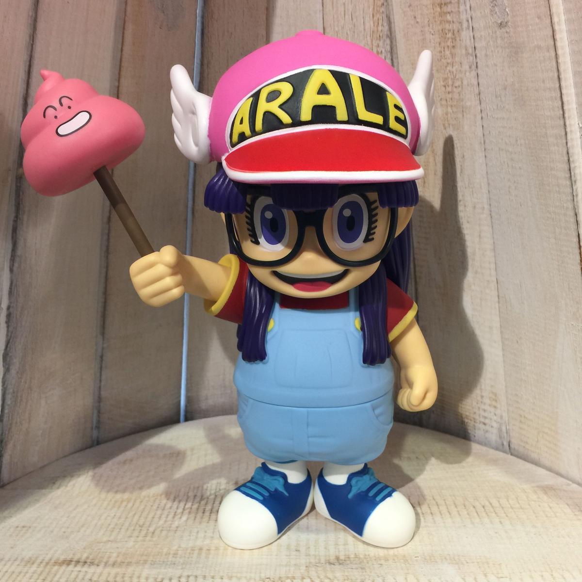 最安値挑戦 アラレちゃん ガッちゃん ペア ソフビフィギュア 飛行帽 うんちくんver コミック アニメ Www Teamstersafety Org