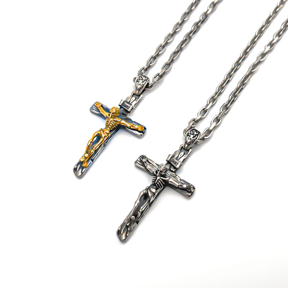 SKULL CROSS PENDANT | Solid Beat