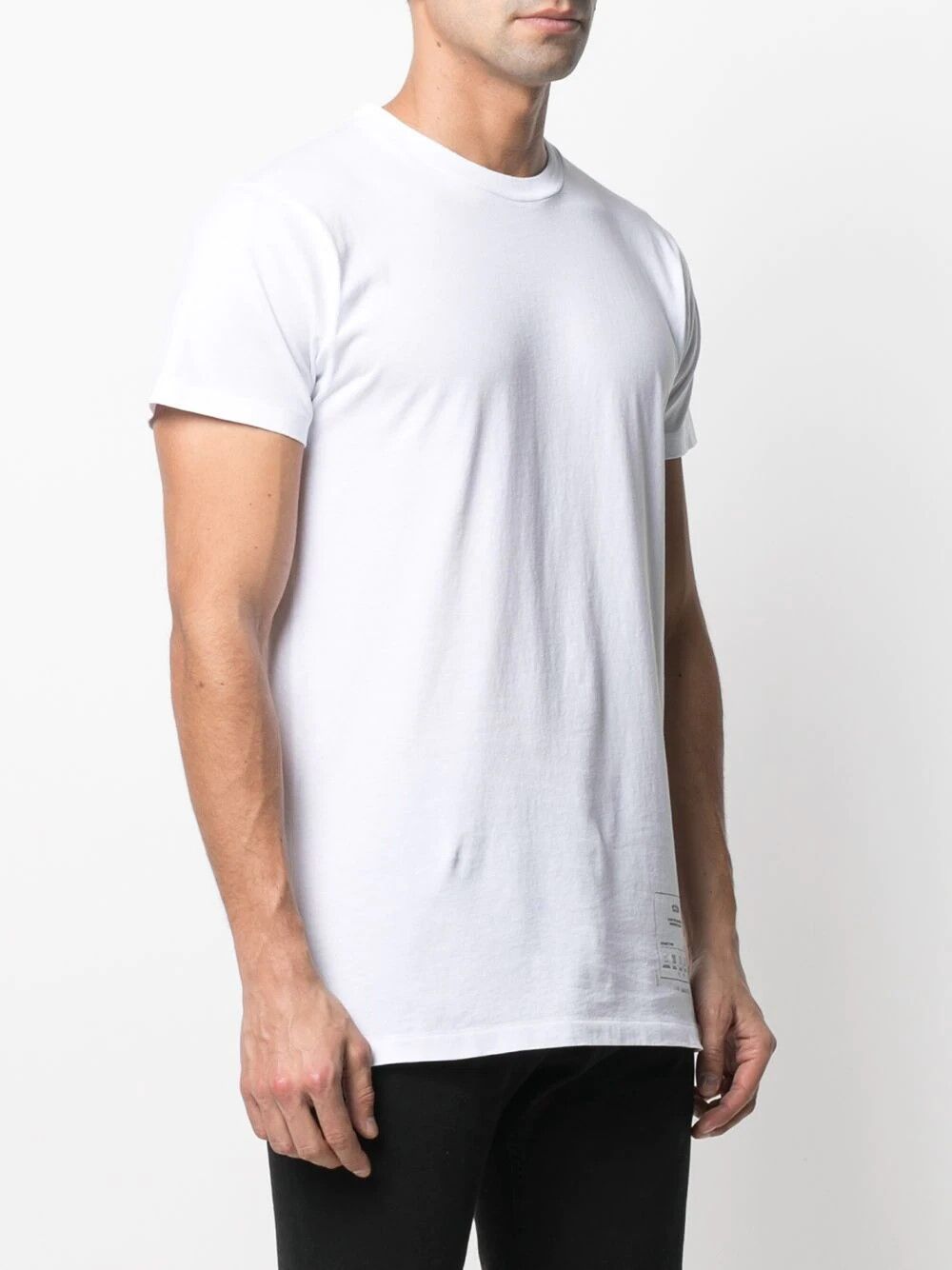 【Maison Margiela】メゾンマルジェラ ICON 4ステッチ Cotton T-SHIRTS Tシャツ WHT/白