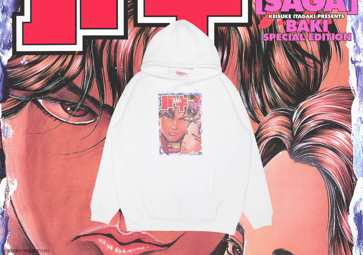 刃牙展限定SAGAパーカー、TシャツXL 刃牙展 刃牙SAGAパーカー