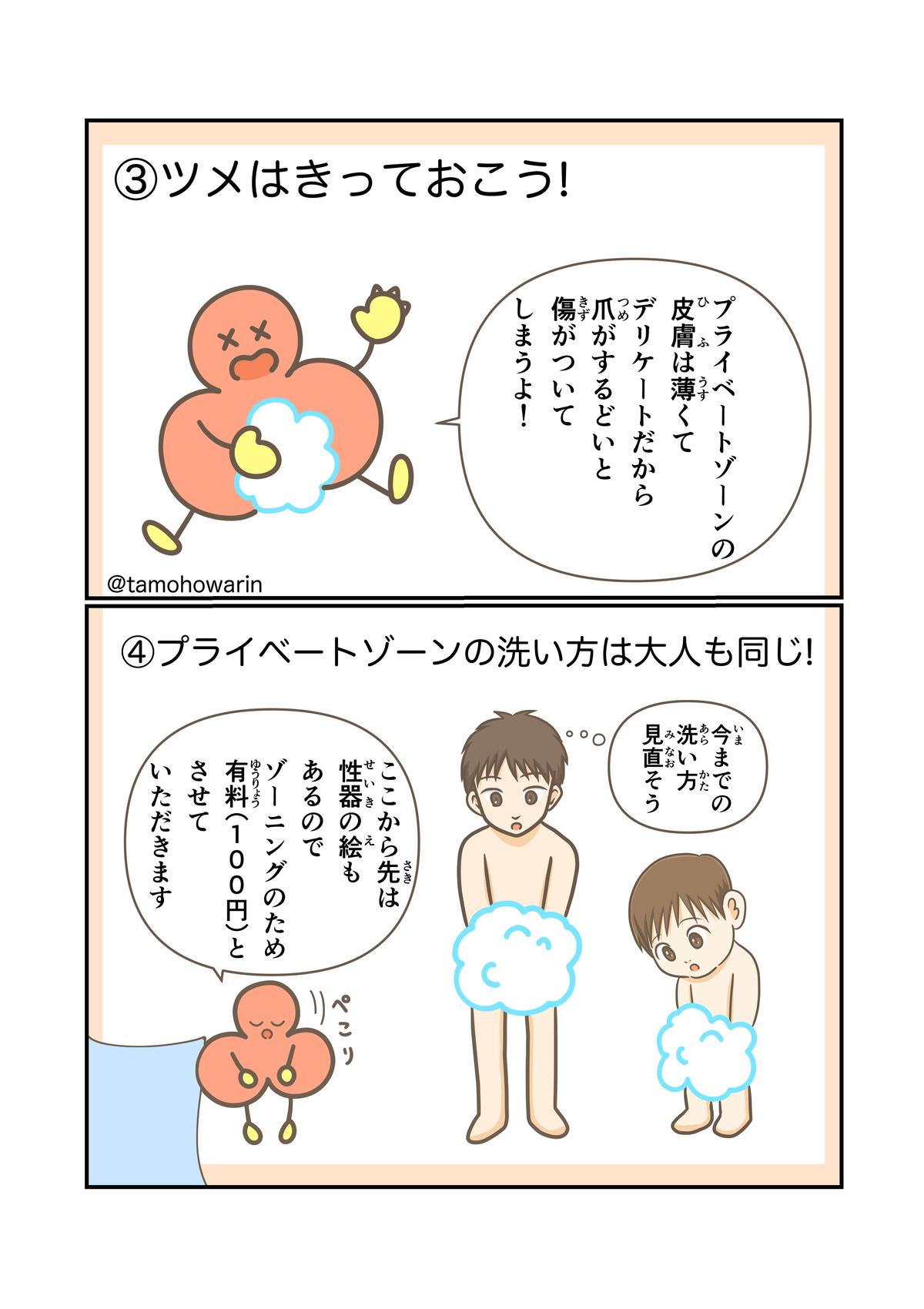 おっしりーと学ぶ 大人と子供のための性教育 プライベートゾーンの洗い方 編 Soyoi