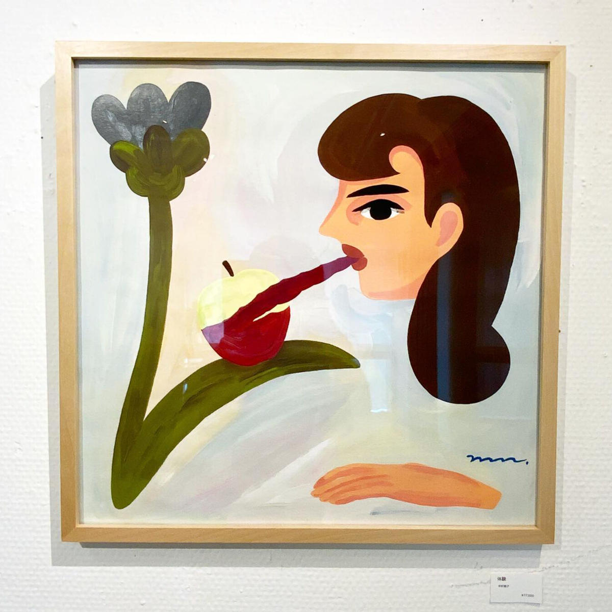 中村桃子　原画　25号 一点もの　unique 中村桃子 原画 オリジナル 一点物 Momoko Nakamura