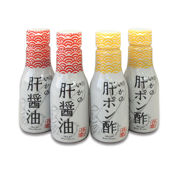 いかの肝調味料セット 800ml 0ml 4 肝醤油 2 ポン酢 2 飛鳥フーズ