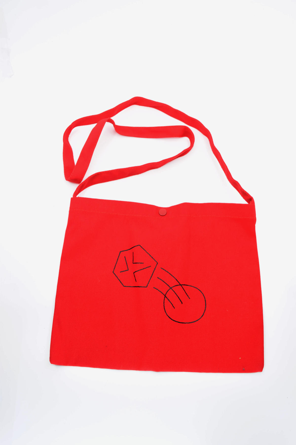 049 2 吉田山 Fl田sh 赤いコサッシュ だれかのなにか アーティスツ フレア