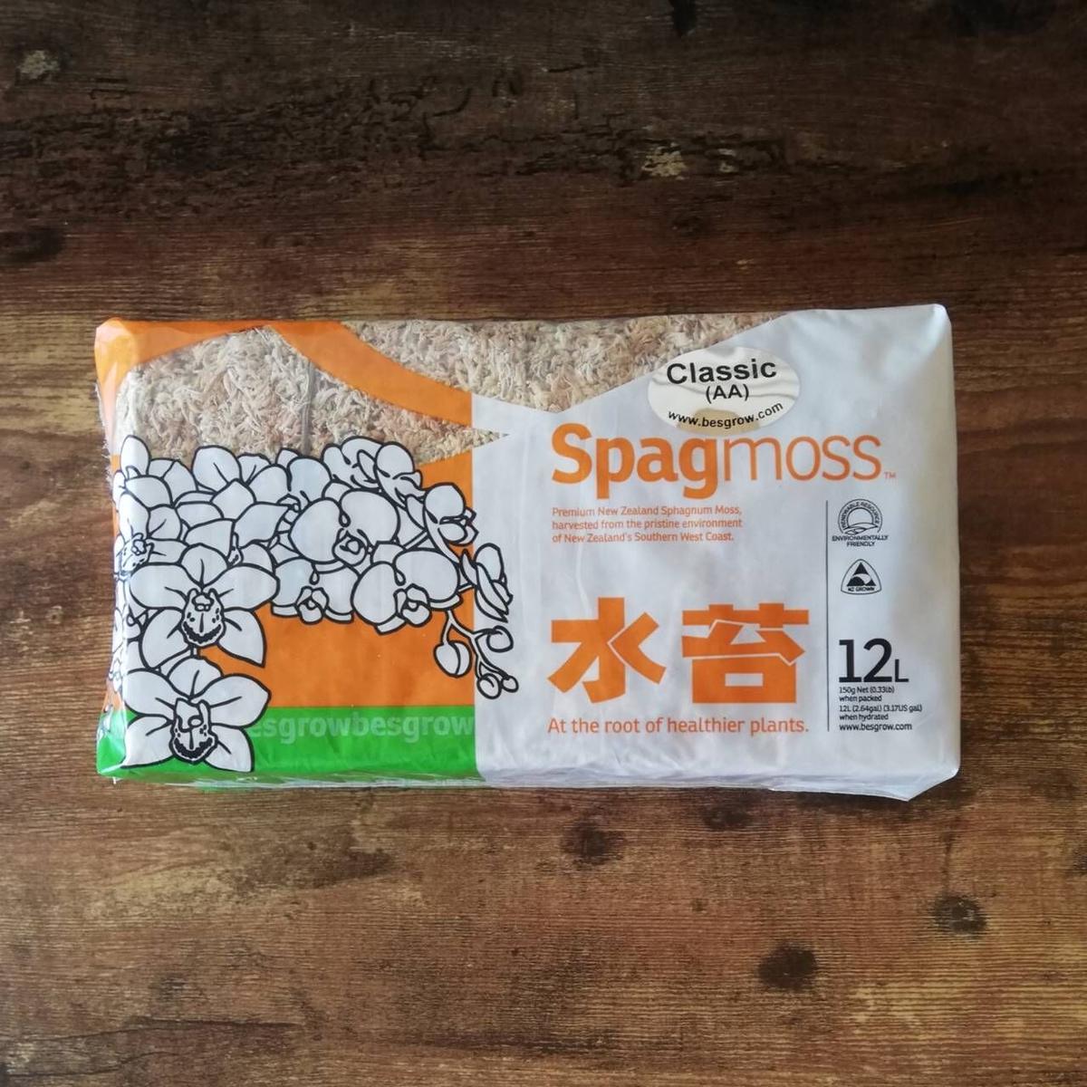 最高級ニュージーランド産乾燥水苔240L(3kg) 最高級ニュージーランド産