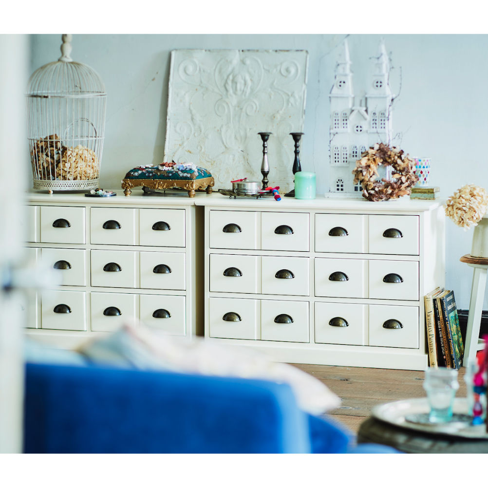 nora mam 関家具 シモンデスク シモンチェスト カントリー調 ハンドメイド風 アンティーク   中古 店頭引取歓迎 R5781) nora mam 関家具 シモンデスク シモンチェスト カントリー調