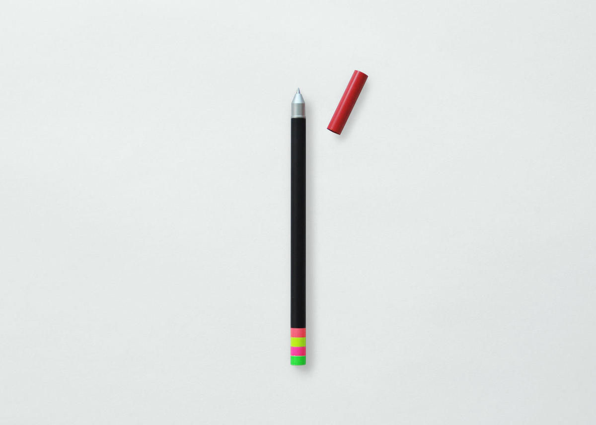 13686 2本セットACMEエットレ・ソットサスデザインのローラーボールペン Sottsass Collection＞ACME ローラーボールペン＿ROCHETTI＿エットーレ