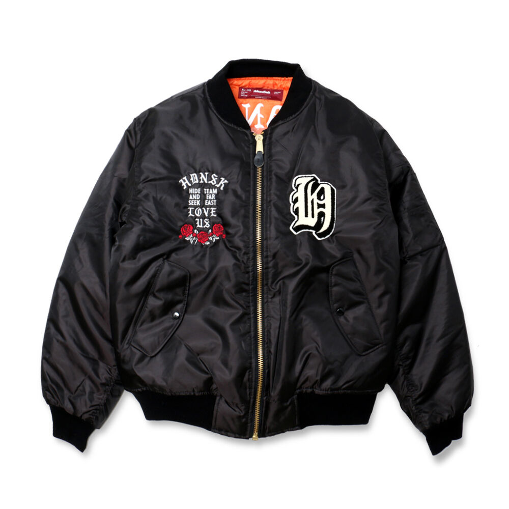 LOVE US Flight Jacket | HIDE AND SEEK Official