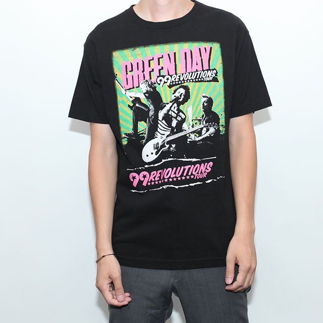 Green Day Band TShirt Strato