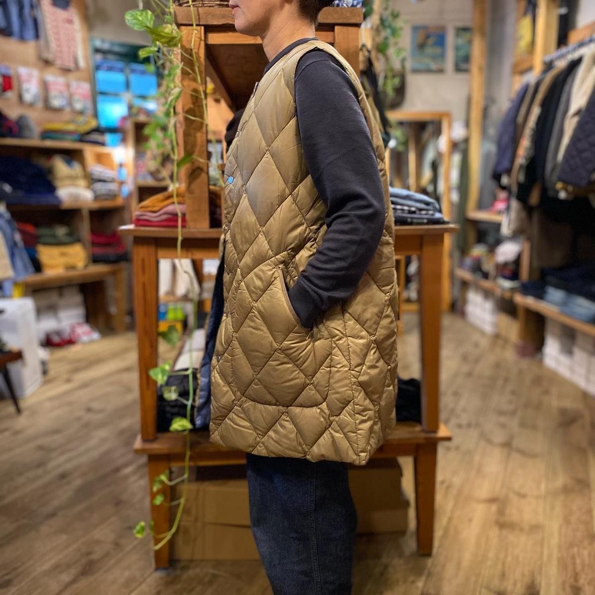 ナチュラルランドリーの超あったかベスト☆可愛いです☆とっても美品M