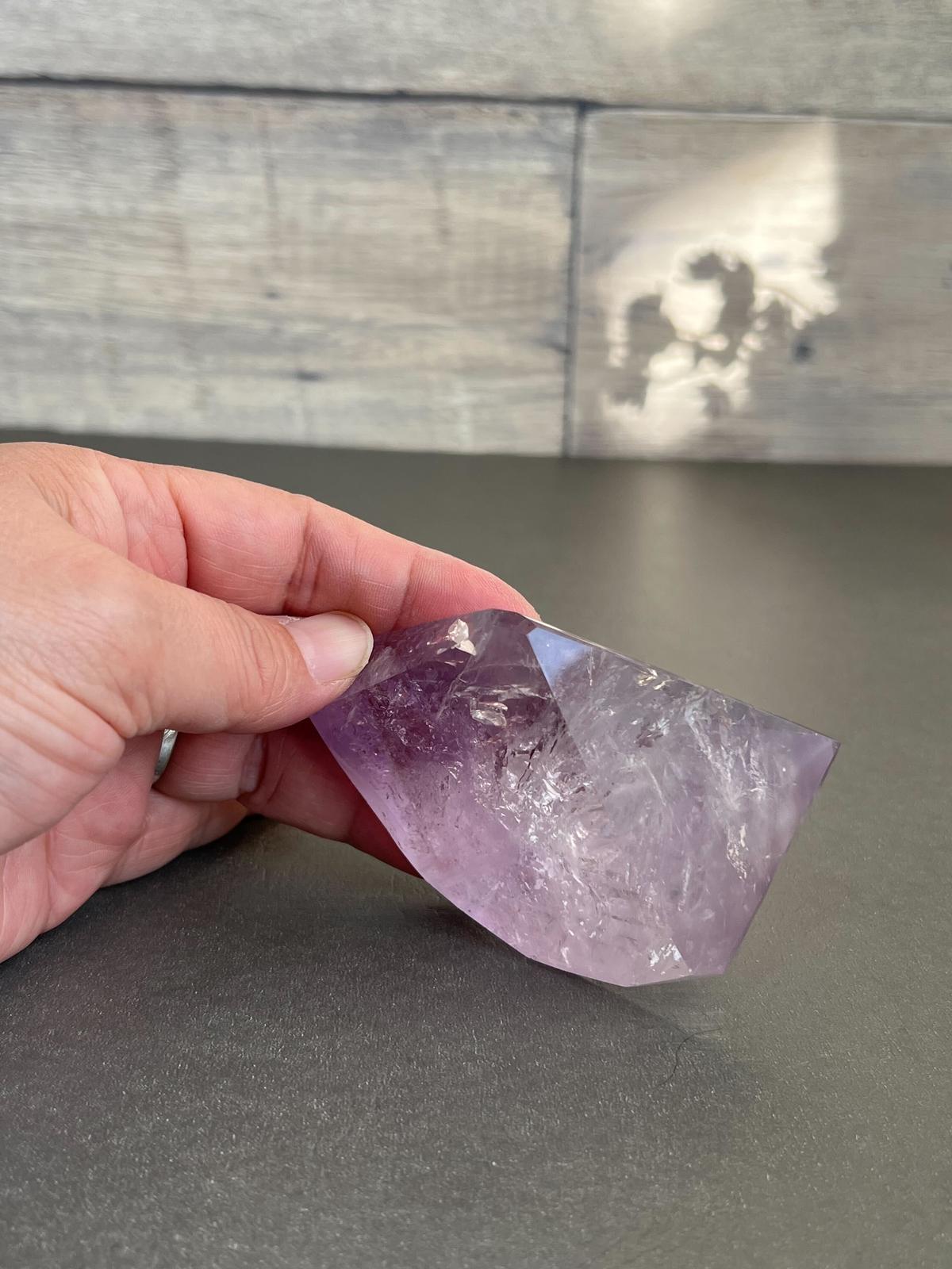 2個セット価格) アメジストファントムインクォーツ ミニフリー