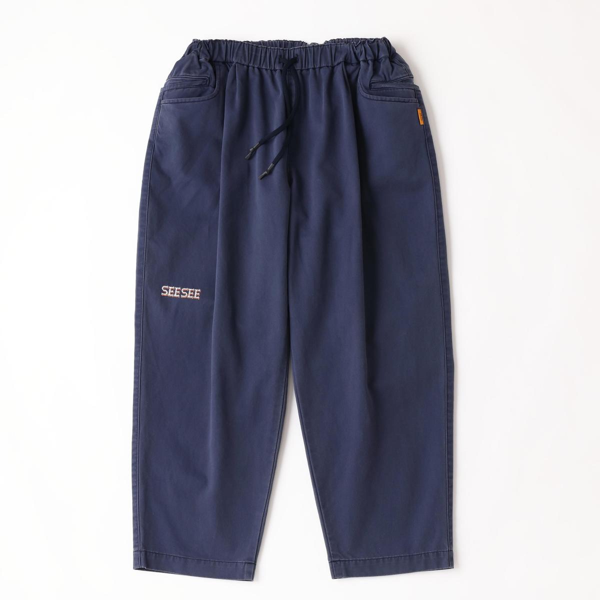 SEE SEE BAGGY CHINO【NAVY】 | STUDY SHOWROOM STORE