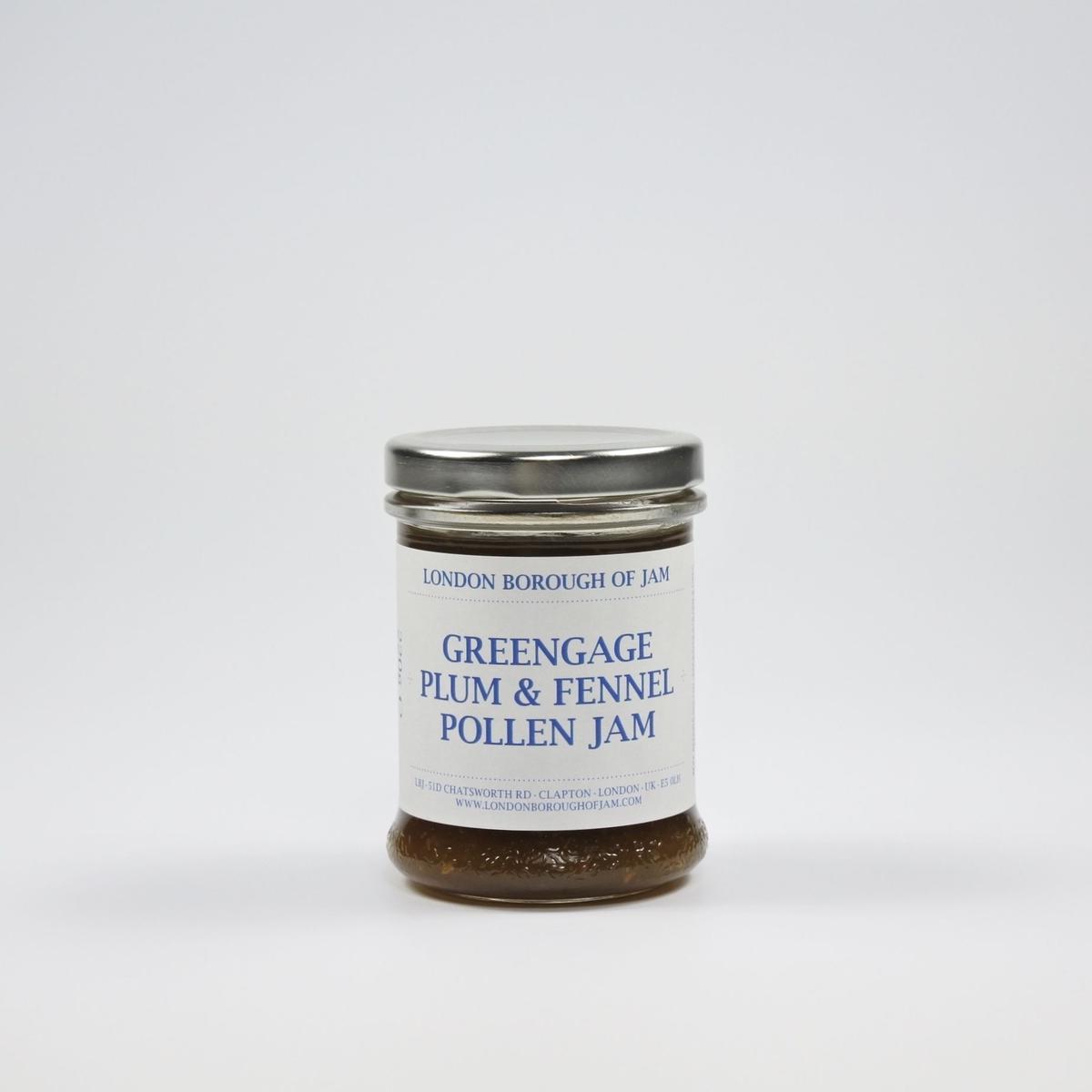 London Borough Of Jam グリーンゲージプラムとフェンネルポーレンのジャ