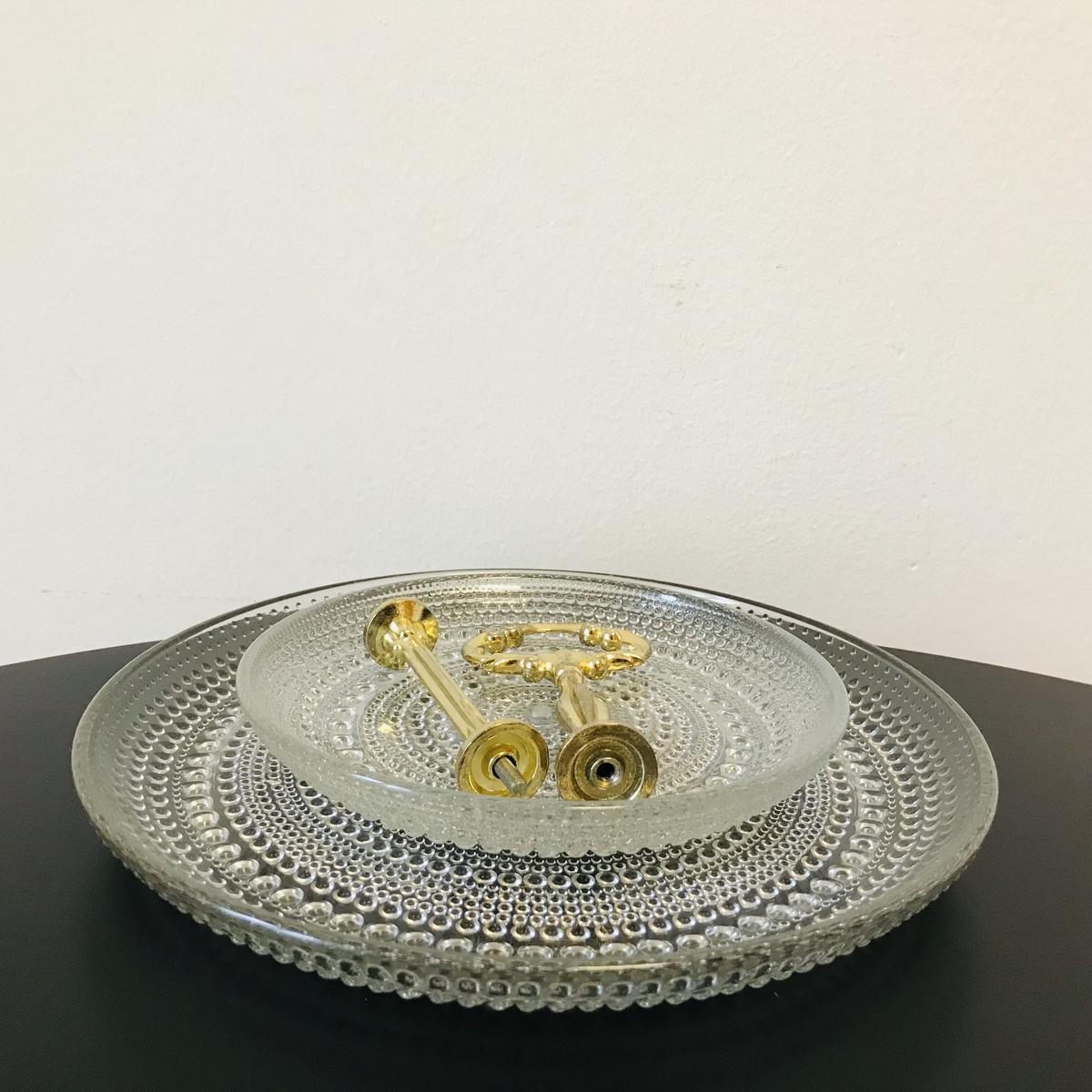 nuutajarvi / ARABIA 》カステヘルミ 2段ケーキスタンド クリア | s...