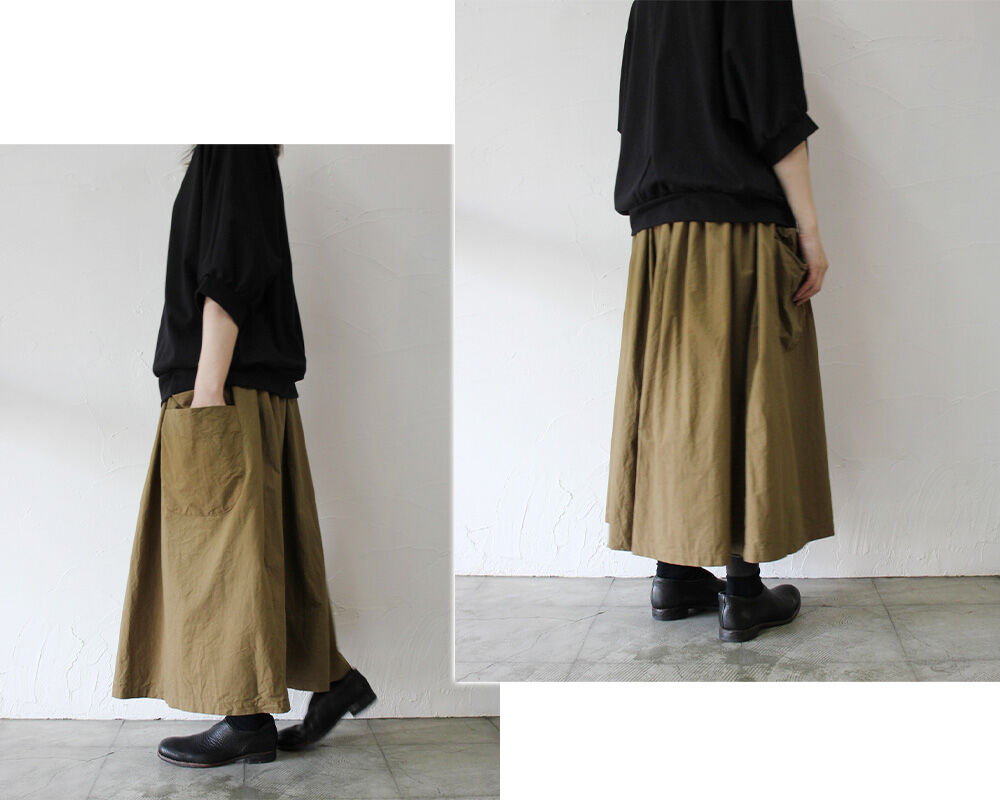 再入荷**homspun ホームスパン バルキーシーチングダブルポケット