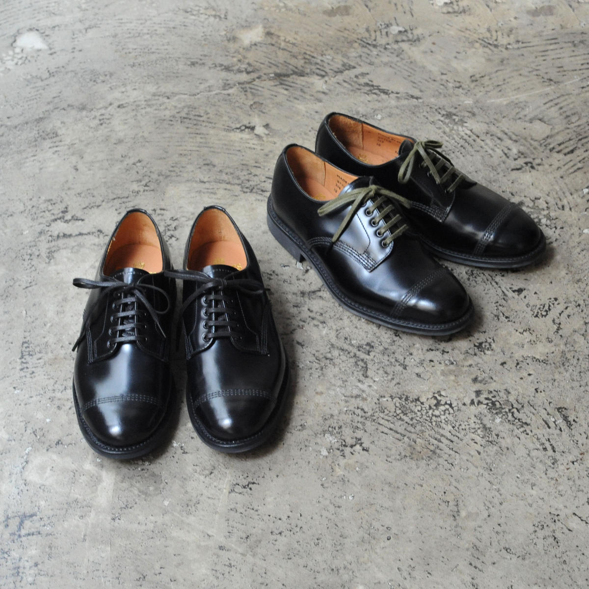 Sanders Military Derby Shoe ミリタリーダービーシューズ Bl