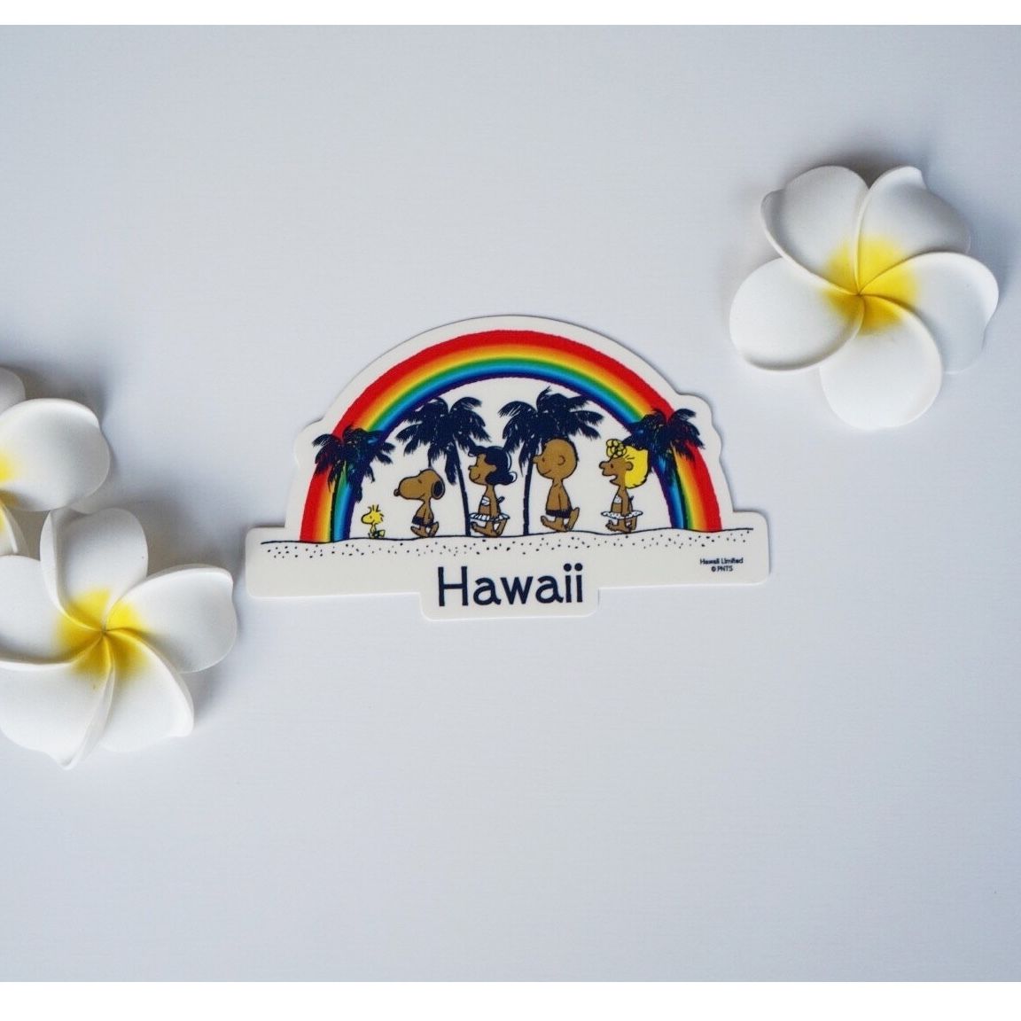 ハワイ 日焼けスヌーピー ステッカー Sunny Days