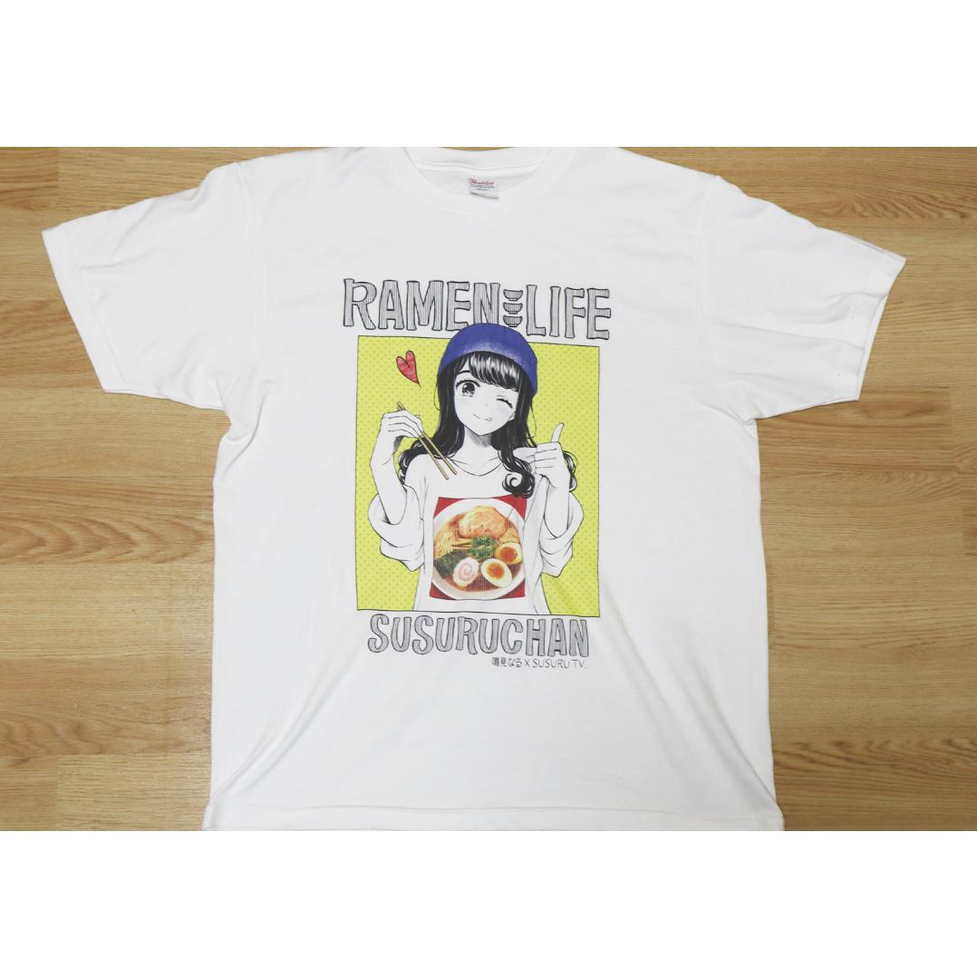 すするtv × フォーエルマン コラボ Tシャツ 非売品 新品 未使用 SUSURU × フォーエルマン コラボ Tシャツ 非売品 新品 未使用