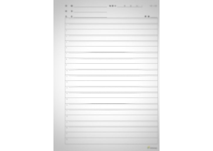 シンプルな答案用紙 起案用紙 セット 司法試験用 司法試験予備試験用 すずかけlabo