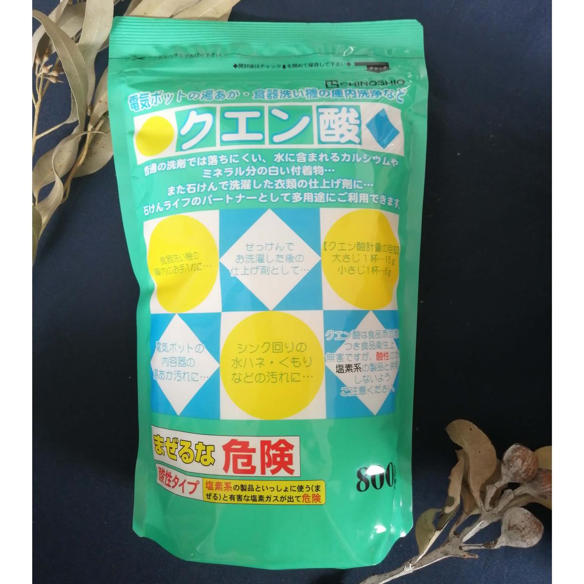 地の塩 クエン酸 800g Suzunokidou