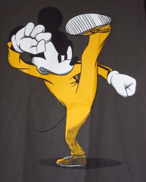 ブルース リー ミッキーマウスパロディーtシャツvネックsmlxl2xlグレー カンフー ブルース リー ミッキーマウスパロディーtシャツvネックsmlxl2xlグレー カンフー