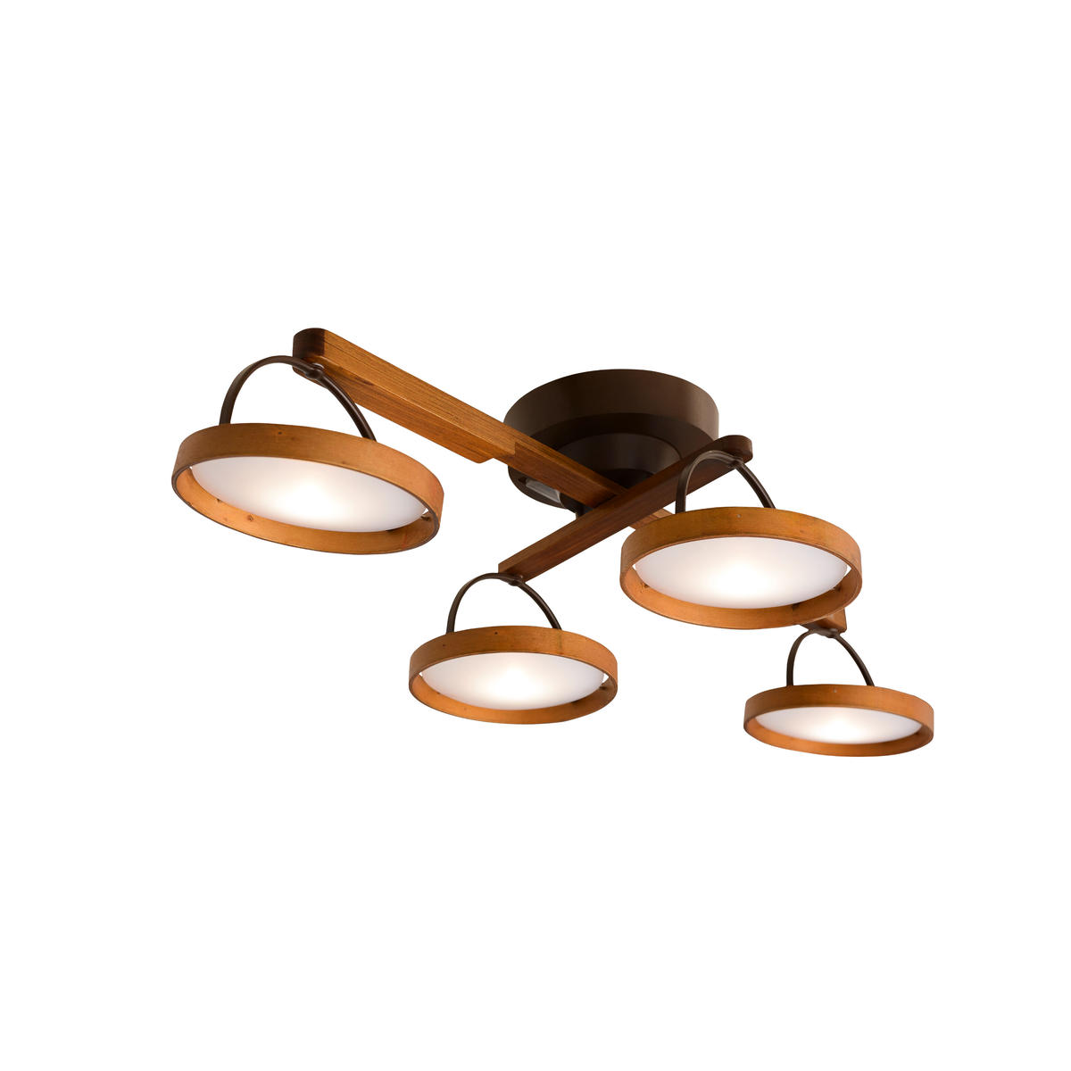 おしゃれシーリングライト 天然木 Cruxクルックス ASP-800 スワン電器 ☆お洒落なシーリングライト スワン電器 ASP-800☆