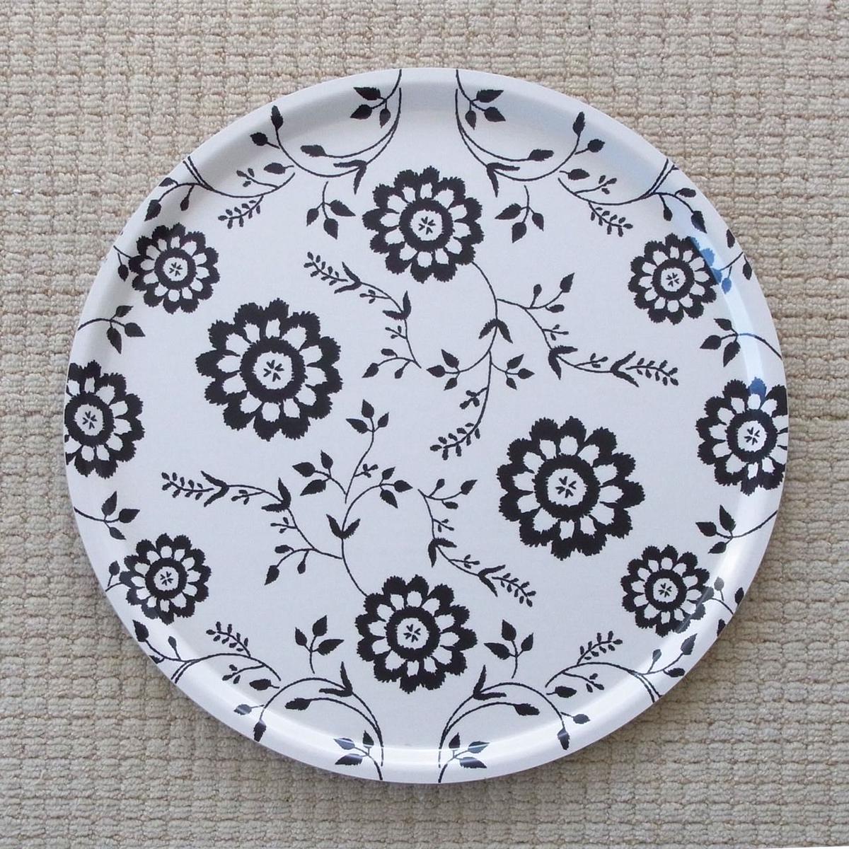 花柄のお盆 Sweden Grace Store