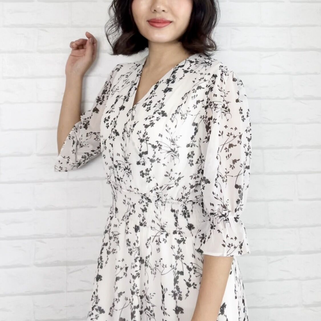 売り切れ必至 新品 Vanilla カシュクール ワンピース Free Couture ワンピース
