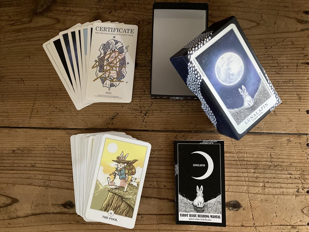 lunalapin tarot (ルナラピンタロット) シルバーエッジバージョン