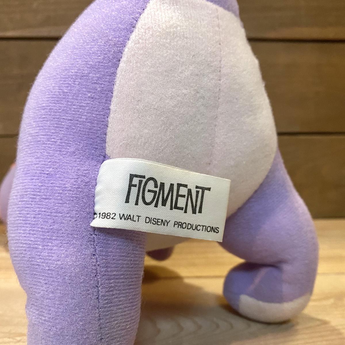 Disney Figment パープルドラゴン 特大 ぬいぐるみ フィグメント ☆フィグメントくん☆パープルドラゴン☆ディズニーワールド